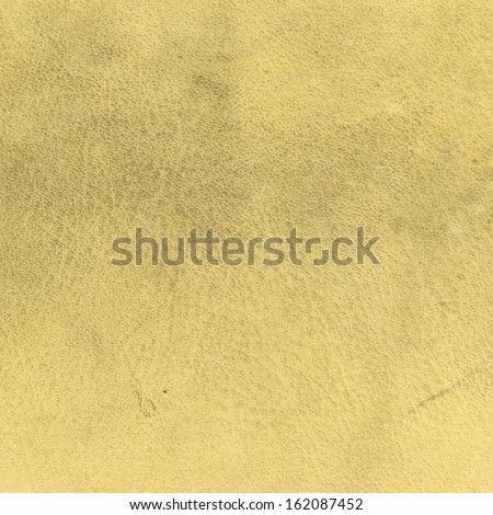 worn yellow leather texture closeup, can be used in design