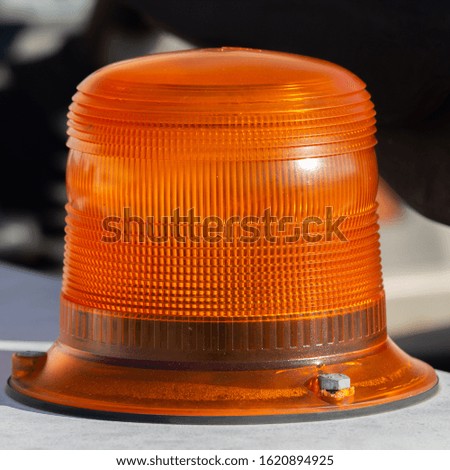 orange flashing light for alarm system