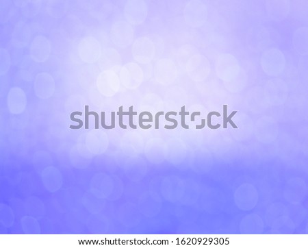 Beautiful blue abstract background whit soft white glowing. Bokeh effect. Copyspace for text