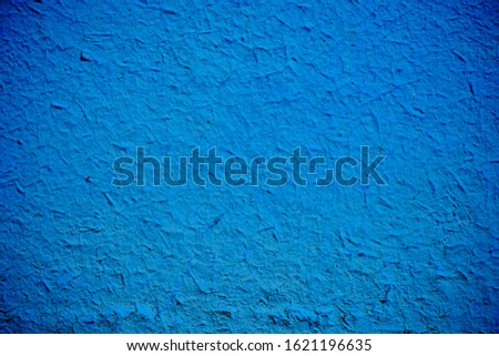 Texture of light blue wall. Photography.