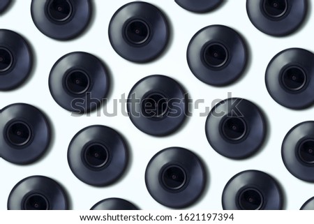 Security camera cctv pattern, abstract cyber security surveillance texture background