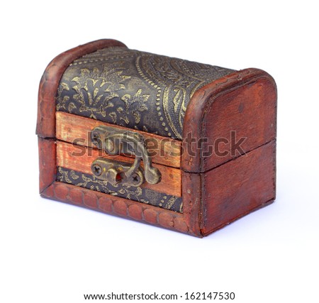 close wooden chest