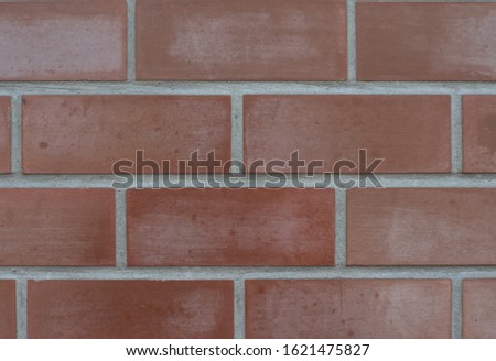 The texture of brown brick wall background.