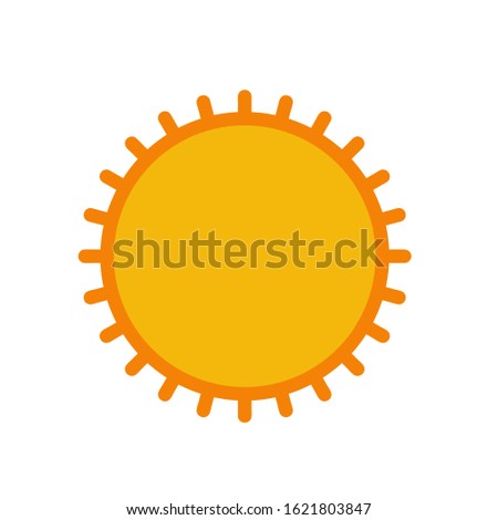 Sun icon,vector illustration. Flat design style. vector sun icon illustration isolated on White background, sun icon Eps10. sun icons graphic design vector symbols.