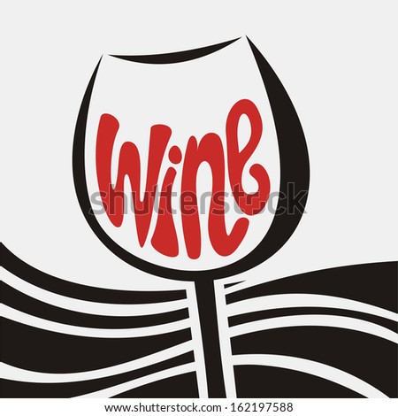 Wine illustration