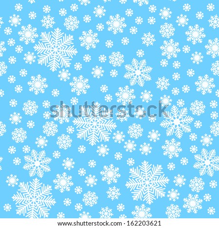 Snowflakes on triangles - Christmas background Royalty-Free Stock Photo #162203621