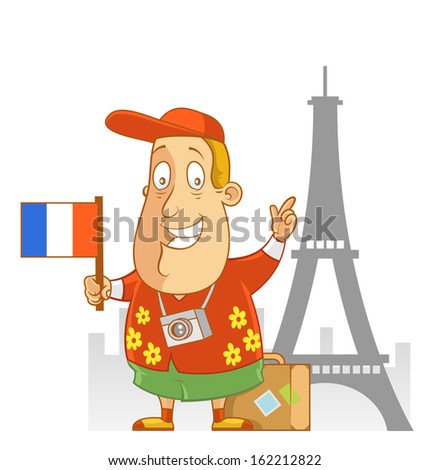 Abe The Tourist - Travel to France