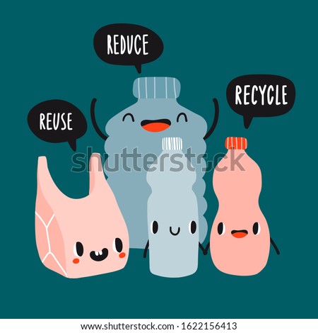 RECYCLE-REUSE-REDUCE Stock Vector Images - Avopix.com