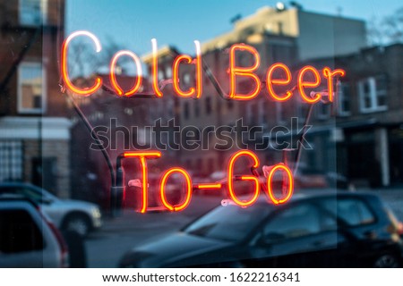 Cold Beer To Go Neon Sign