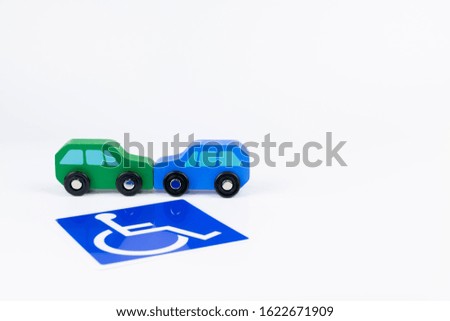 Disabled person mark (wheelchair mark)