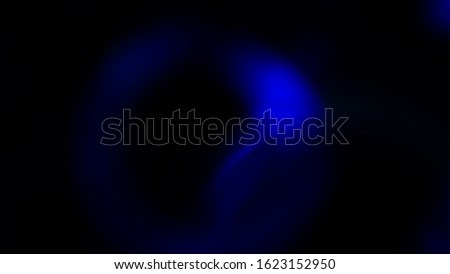 color highlight on a black background. light for design