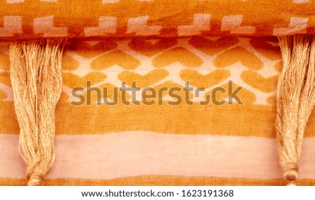 Texture, background, pattern, Orange thin woolen fabric, Abstract pattern, Elastic fabric, Suitable for design, projects and drawings.