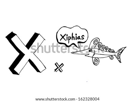 A b c d e f g h i j k l m n o p q r s t u v w x y z cartoon text font Hand drawing vector letters 