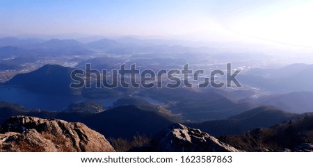 Chuwolsan Mountain Peak (MUDEUNGSAN UNESCO GLOBAL GEOPARK, South Korea)