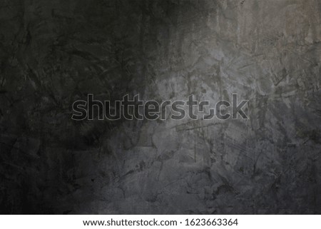 Cement wall abstract black for background. black Concrete wall.black background wall texture. 