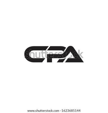 logo CPA icon vector design