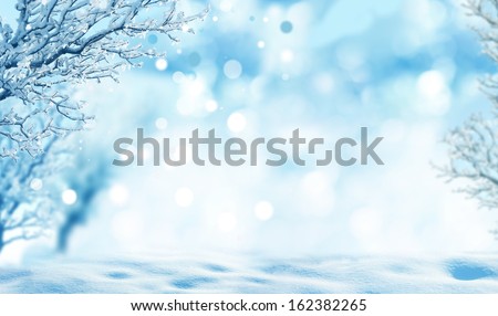 winter background 