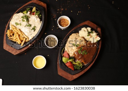 pictures of steak and potatoes