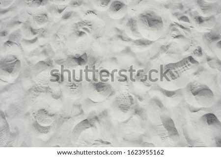 Texture picture of white sand.