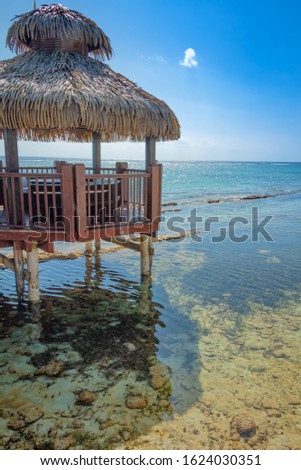 View from Over Water of Gran Cayman Beach