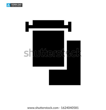 size icon isolated sign symbol vector illustration - high quality black style vector icons
