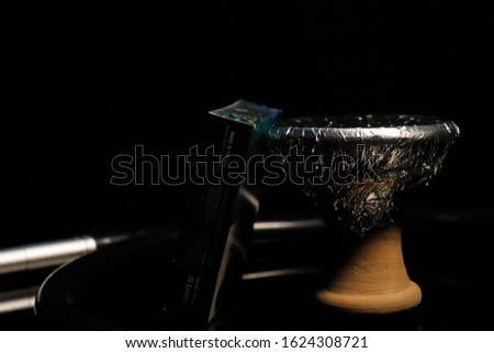 Picture of an Arabic sheesha with leisure exposure and refreshing taste of different flavors.