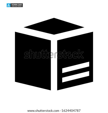 box delivery icon isolated sign symbol vector illustration - high quality black style vector icons
