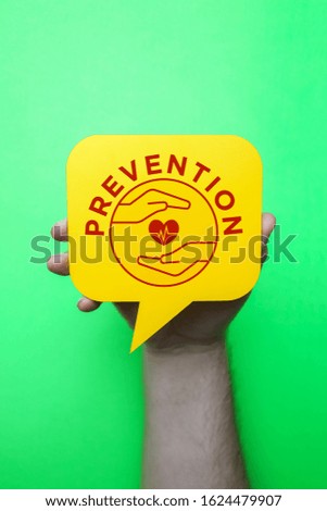 prevention - healthcare and medical concept