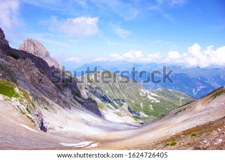 Mountain Hiking an Biking in the French Alps