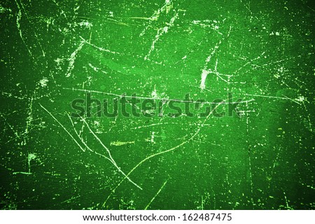 Metal green grunge old rusty scratched surface texture 