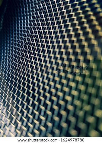 A close up of wire mesh texture 