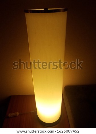 Indirect illumination at hotel room.