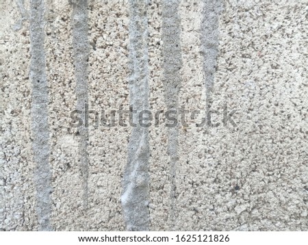 The background is made of gray concrete with patterns.