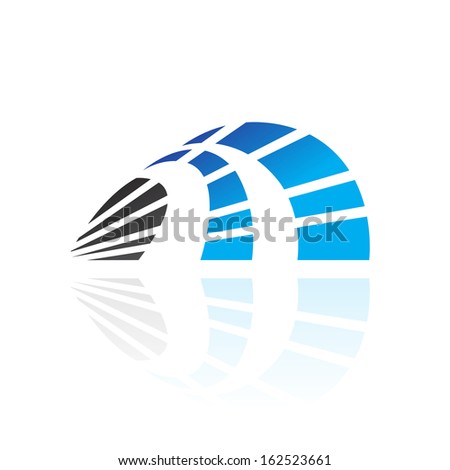 Crest Shaped Abstract Icon