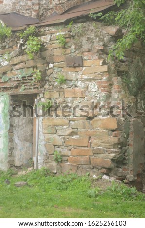 Nineteenth Century Buildings Old pastry Royalty-Free Stock Photo #1625256103