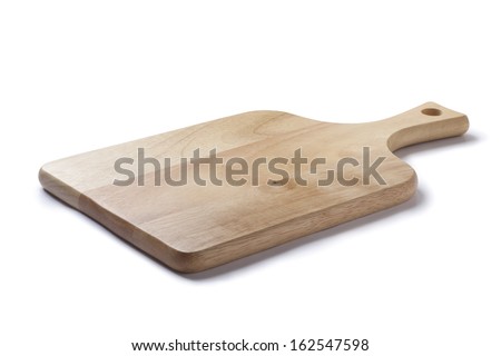 wooden cutting board Royalty-Free Stock Photo #162547598