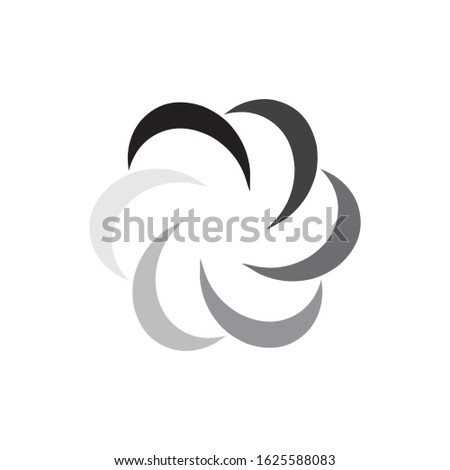 abstract circle concept logo vector art design for your business or activities