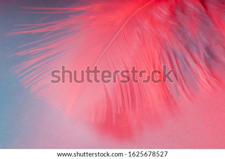 Abstract background in soft blue and red colors
