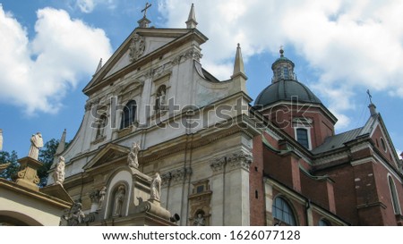 Church of St. Peter and St. Paul, Krakow, Poland Royalty-Free Stock Photo #1626077128