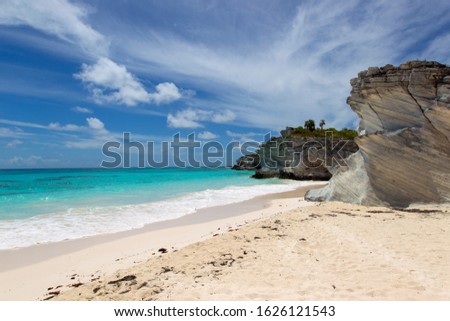 Lighthouse beach, South Eleuthera island, Bahamas.