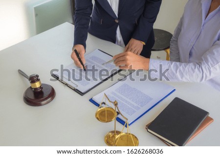 The lawyer sitting and recommending the law gives fairness to the consultants.
