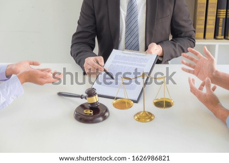 Attorneys work to advise the law about fairness and divorce.