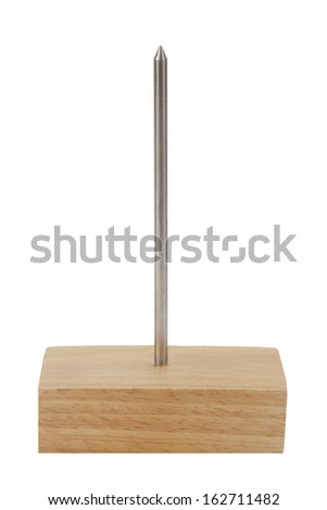 Paper Holder isolated on white background