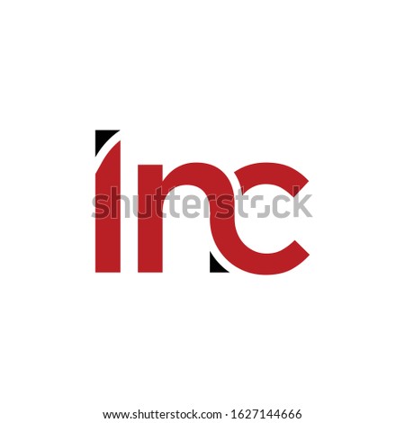 inc company group linked letter logo Royalty-Free Stock Photo #1627144666