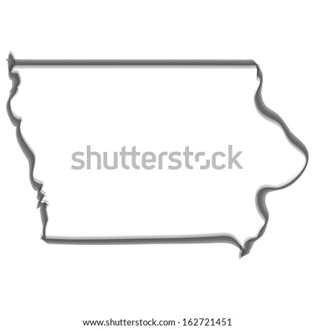 Contour with smoke effect - Iowa