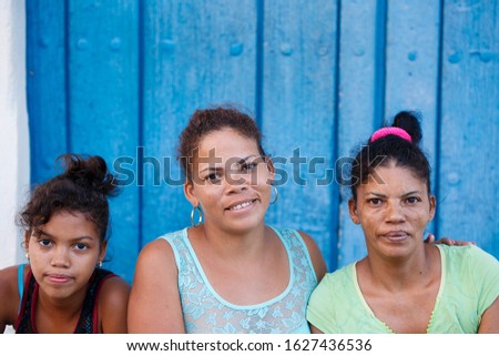 Cuban family, Camaguey - Cuba