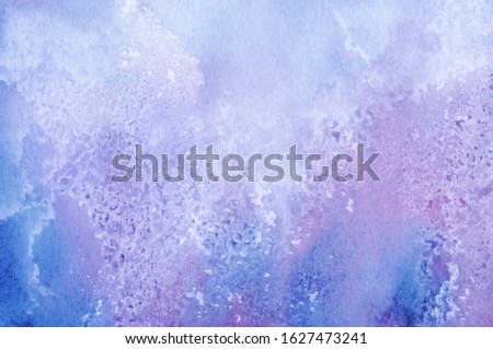 Abstract Hand Painted Watercolor Background