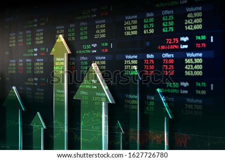 Thailand Stock Exchange, Streaming Trade Screen.