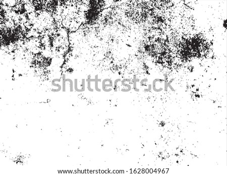 vector grunge texture.black and white background
