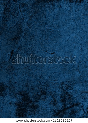 Blue color cement concrete for a background.
